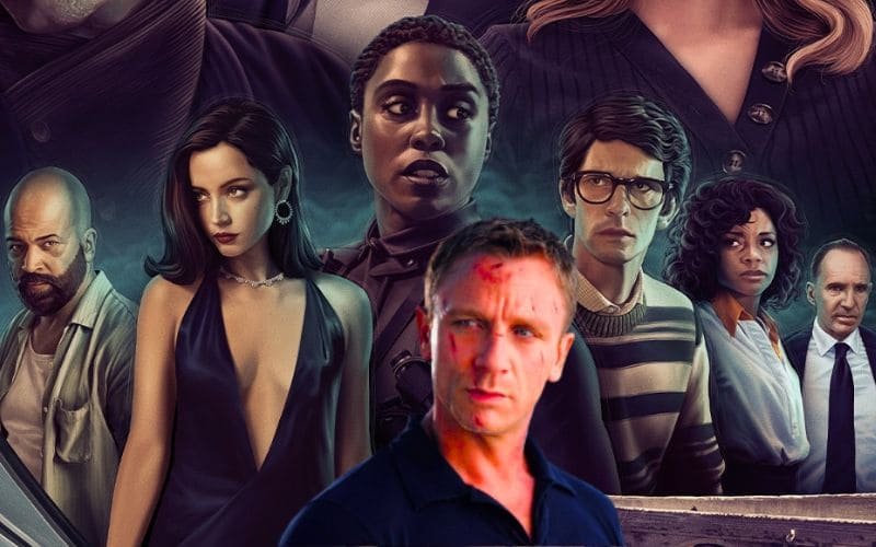 Imagem do filme 007 - Sem Tempo para Morrer com Daniel Craig e Ana de Armas
