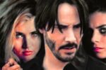 Imagem do filme bata antes de entrar com Ana de Armas e Keanu Reeves