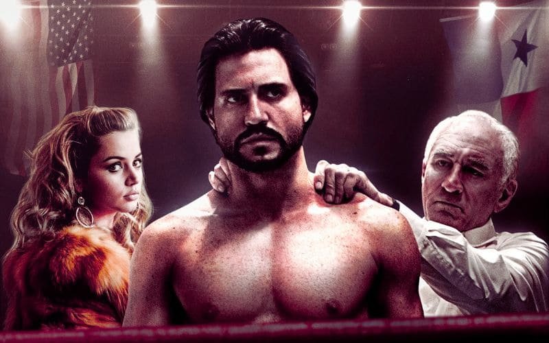 Imagem do filme mãos de pedra com a participação de atriz Ana de Armas