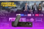 Imagem de uma televisão com Fire TV Stick HD instalado