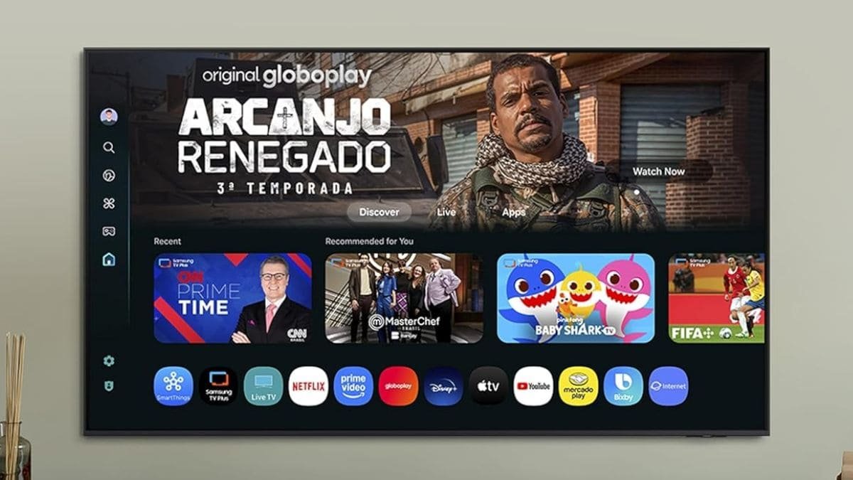 Imagem da "Samsung Smart TV 50" Crystal modelo U8100F